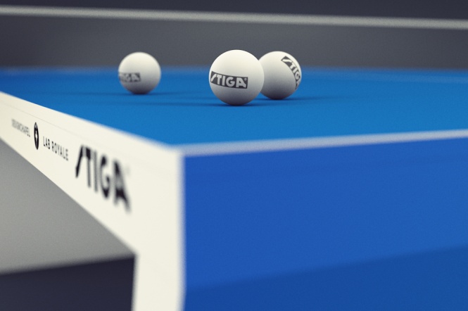 STIGA Waldner table tennis ping pong future technology iTable touch-screen apple designchapel